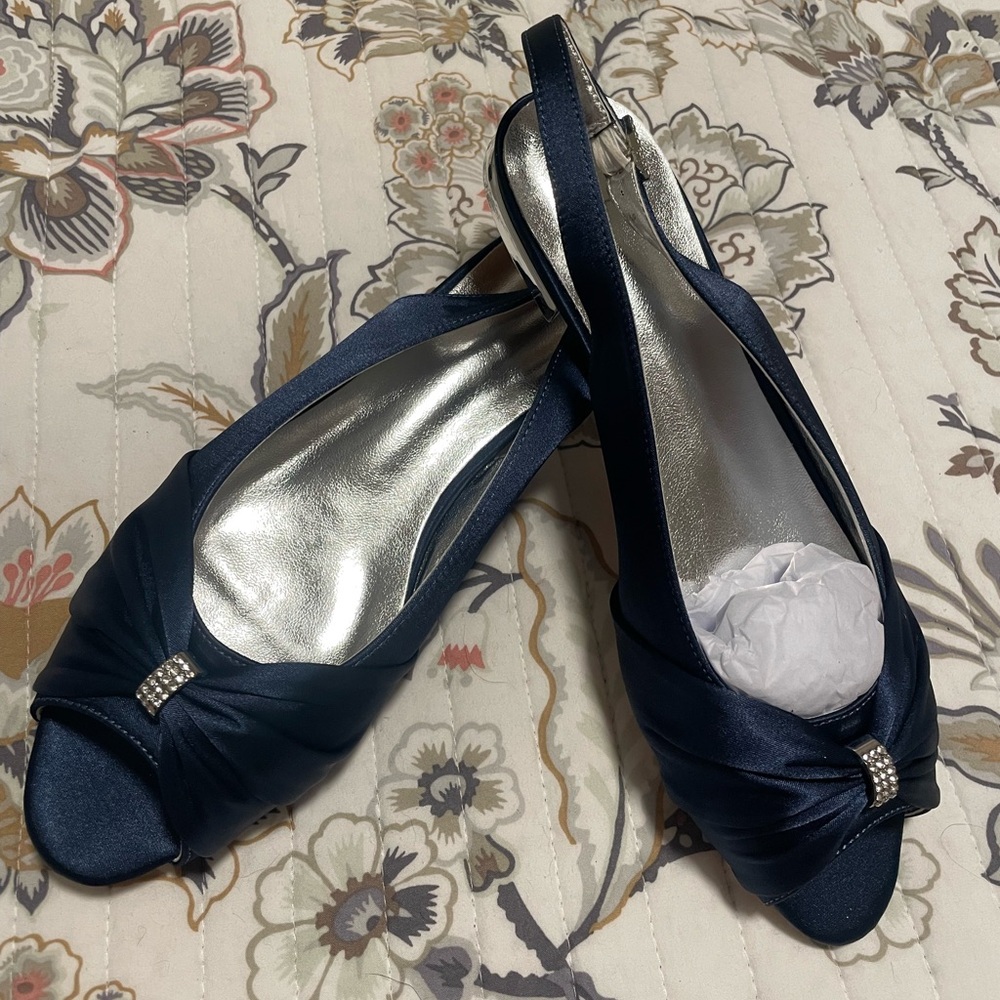Navy Formal Flats